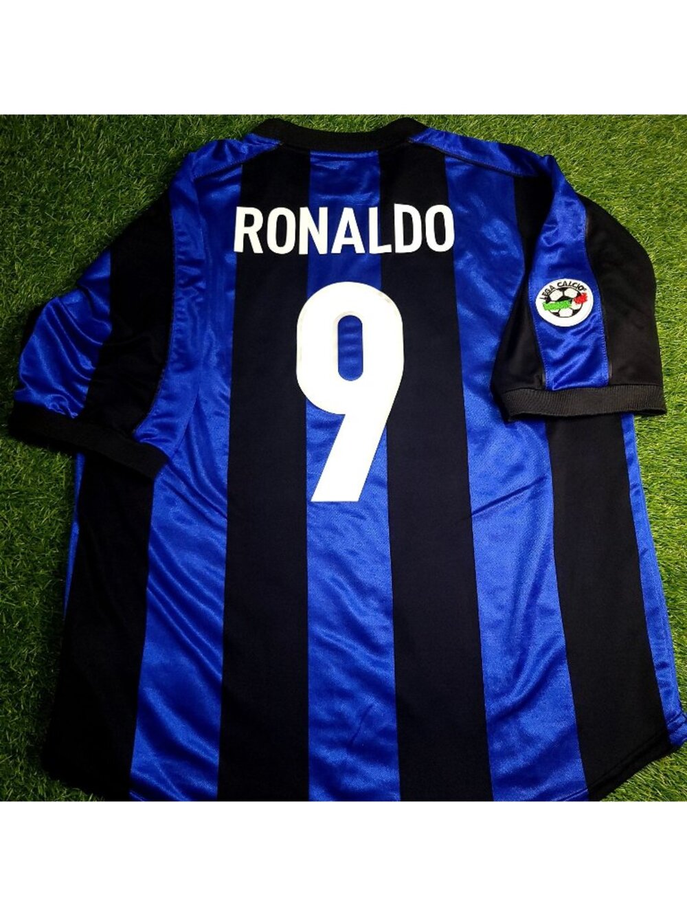 Ronaldo Inter Milan 1999 2000 Home Soccer Jersey L
